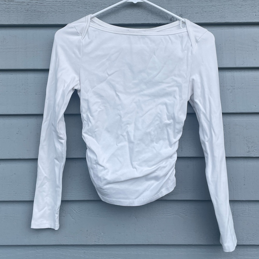 Cider White Long Sleeve Bodysuit